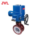 JL Exquisite craftsmanship fluorine lined electrical butterfly valve